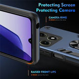 Motorola Edge 70 Pro EIDERWOOD Hybrid Håndværker Bagside Cover m. Kickstand - Blå