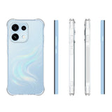 OPPO Reno16 F (5G) EIDERWOOD Fleksibelt Plast Bagside Cover m. Stødabsorberende Hjørner - Gennemsigtig