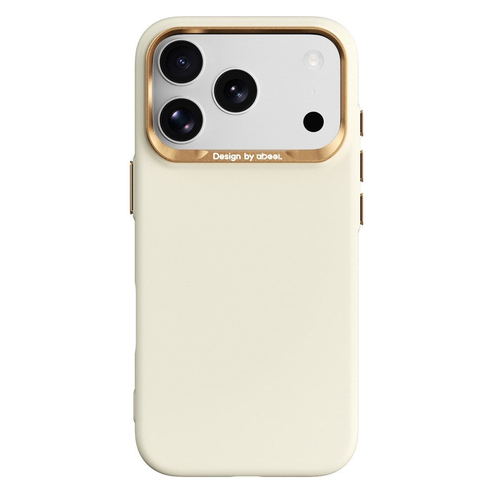 ABEEL iPhone 18 Pro / 17 Pro Hårdt Soft-Touch Plast Bagside Cover - MagSafe Kompatibel - Gul