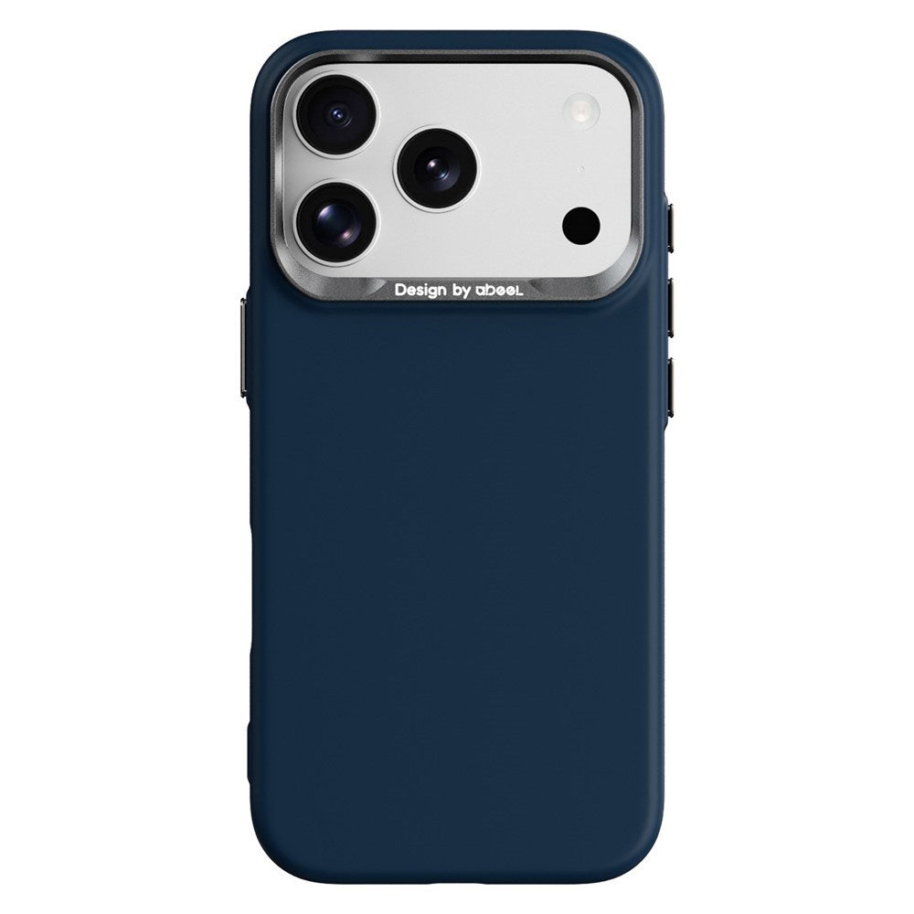 ABEEL iPhone 18 Pro / 17 Pro Hårdt Soft-Touch Plast Bagside Cover - MagSafe Kompatibel - Mørkeblå