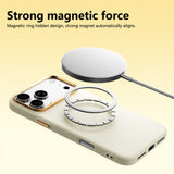 ABEEL iPhone 18 Pro Max / 17 Pro Max Hårdt Soft-Touch Plast Bagside Cover - MagSafe Kompatibel - Mørkeblå