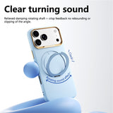ABEEL iPhone 17 Pro / 18 Pro Hårdt Soft-Touch Plast Bagside Cover m. Kickstand - MagSafe Kompatibel - Gul
