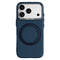 ABEEL iPhone 17 Pro / 18 Pro Hårdt Soft-Touch Plast Bagside Cover m. Kickstand - MagSafe Kompatibel - Mørkeblå