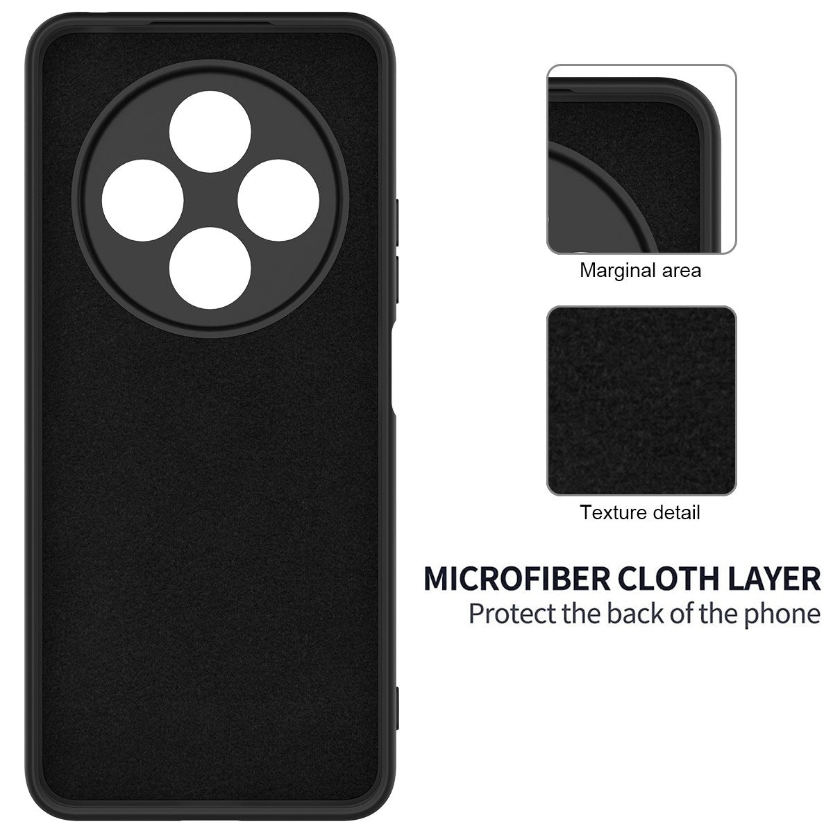 EIDERWOOD Xiaomi Redmi 17C (4G) Silikone Cover m. Strop - Sort