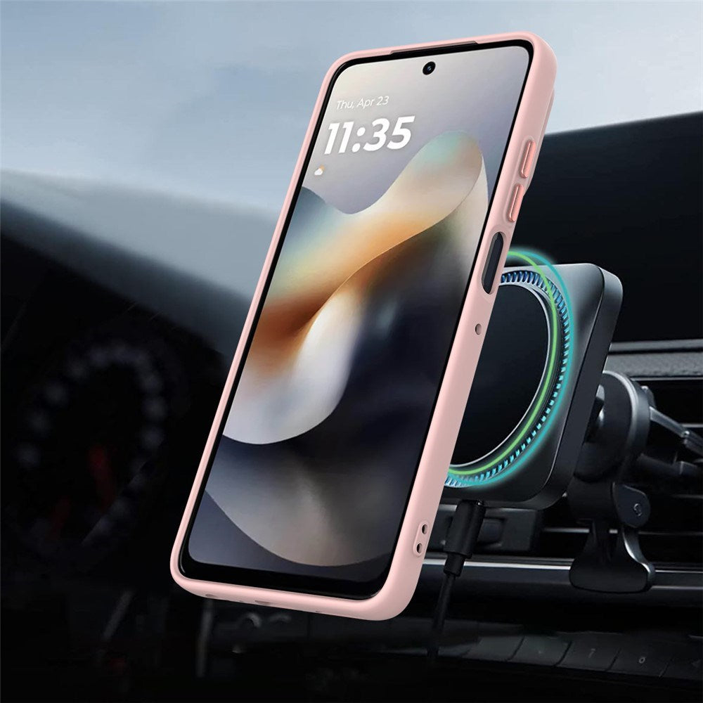 EIDERWOOD OnePlus Nord 6 / Nord CE6 Hybrid Mobil Cover m. Kickstand - MagSafe Kompatibel - Lyserød