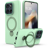 EIDERWOOD OnePlus Nord 6 / Nord CE6 Hybrid Mobil Cover m. Kickstand - MagSafe Kompatibel - Grøn