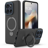 EIDERWOOD OnePlus Nord 6 / Nord CE6 Hybrid Mobil Cover m. Kickstand - MagSafe Kompatibel - Sort