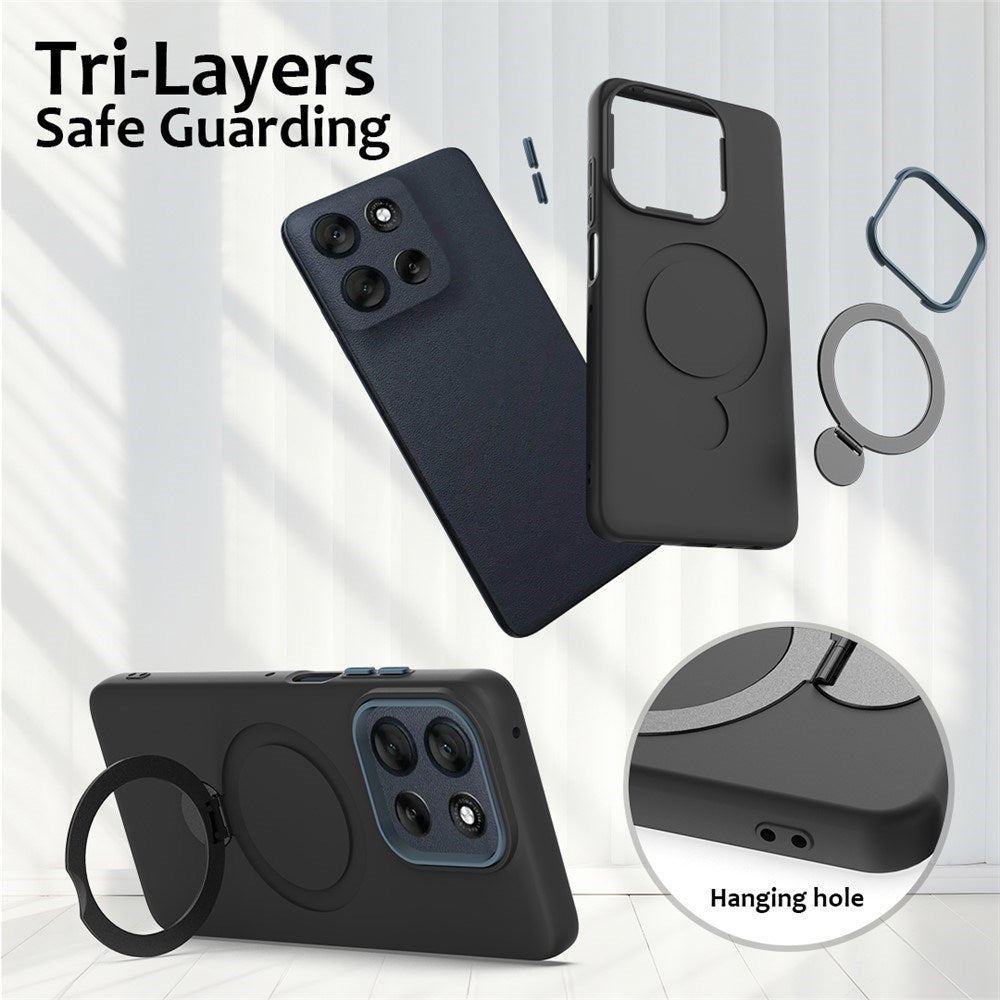 EIDERWOOD OnePlus Nord 6 / Nord CE6 Hybrid Mobil Cover m. Kickstand - MagSafe Kompatibel - Sort