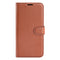 Samsung Galaxy A54 (5G) PU Litchi Leather Flip Cover m. Lommebok - Brun