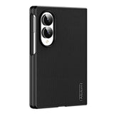 Samsung Galaxy Z Fold8 EIDERWOOD Hybrid Mobilcover m. Trætekstur - Sort