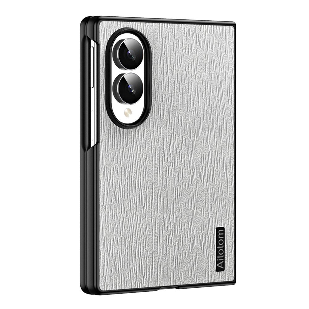 Samsung Galaxy Z Fold8 EIDERWOOD Hybrid Mobilcover m. Trætekstur - Grå