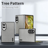 Samsung Galaxy Z Fold8 EIDERWOOD Hybrid Mobilcover m. Trætekstur - Grå