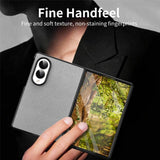 Samsung Galaxy Z Fold8 EIDERWOOD Hybrid Mobilcover m. Trætekstur - Blå
