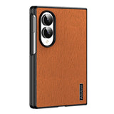 Samsung Galaxy Z Fold8 EIDERWOOD Hybrid Mobilcover m. Trætekstur - Brun