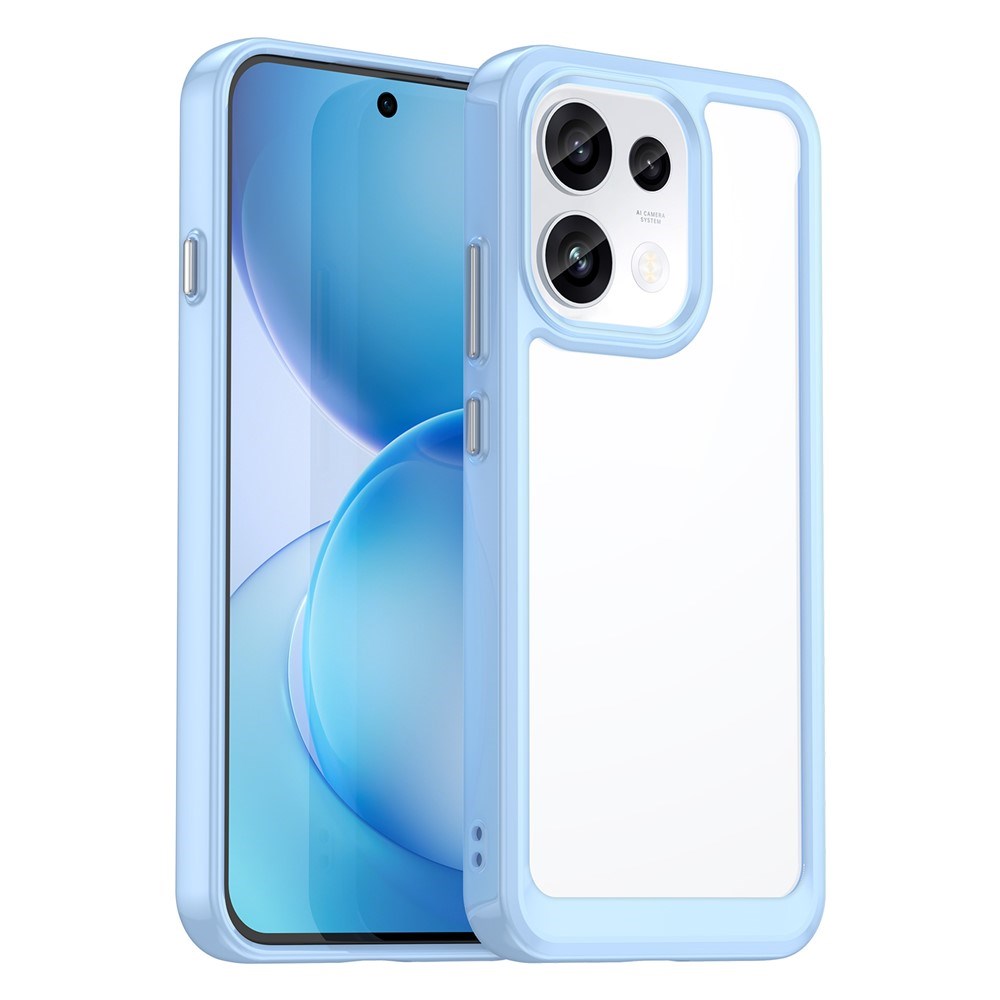 OPPO Reno16 F (5G) EIDERWOOD Hybrid Mobilcover - Gennemsigtig / Blå