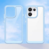 OPPO Reno16 F (5G) EIDERWOOD Hybrid Mobilcover - Gennemsigtig / Blå