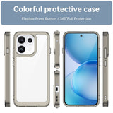 OPPO Reno16 F (5G) EIDERWOOD Hybrid Mobilcover - Gennemsigtig / Grå