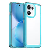 OPPO Reno16 F (5G) EIDERWOOD Hybrid Mobilcover - Gennemsigtig / Turkis