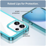 OPPO Reno16 F (5G) EIDERWOOD Hybrid Mobilcover - Gennemsigtig / Turkis