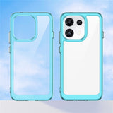 OPPO Reno16 F (5G) EIDERWOOD Hybrid Mobilcover - Gennemsigtig / Turkis