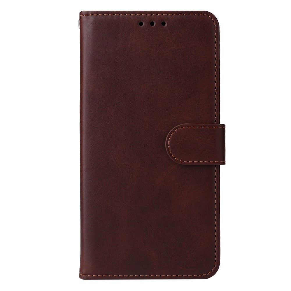 Xiaomi 13 Læder Flip Cover m. Pung - Brun