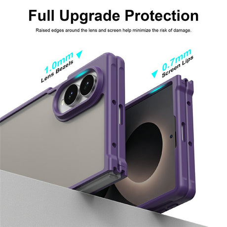 Samsung Galaxy Z Fold8 EIDERWOOD Mat Hybrid Mobilcover - Lilla