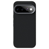 Google Pixel 11 Pro ABEEL Hybrid Mobilcover m. Karbonfibretekstur - Sort