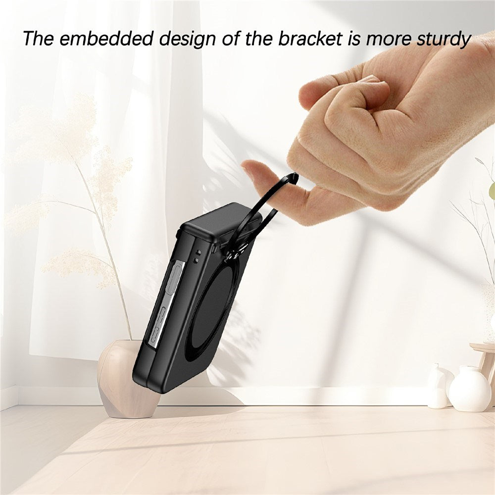 Samsung Galaxy Z Flip8 EIDERWOOD Hårdt Plastik Mobilcover med Ståfunktion - MagSafe Kompatibel - Sort