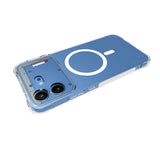 Nothing Phone (4b) WANLONFENG Fleksibel Plastik Mobilcover - MagSafe Kompatibel - Gennemsigtig