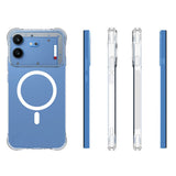 Nothing Phone (4b) WANLONFENG Fleksibel Plastik Mobilcover - MagSafe Kompatibel - Gennemsigtig