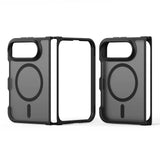 DUX DUCIS Yind Series iPhone Fold Hybrid Bagside Cover - MagSafe Kompatibel - Mat Sort