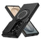 Samsung Galaxy Z Fold8 Ultra / Fold7 EIDERWOOD Hybrid Cover - 360° Roterbar Kickstand - Kameraslider - MagSafe Kompatibel - Sort
