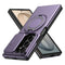 Samsung Galaxy Z Fold8 Ultra / Fold7 EIDERWOOD Hybrid Cover - 360° Roterbar Kickstand - Kameraslider - MagSafe Kompatibel - Lilla