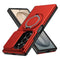 Samsung Galaxy Z Fold8 Ultra / Fold7 EIDERWOOD Hybrid Cover - 360° Roterbar Kickstand - Kameraslider - MagSafe Kompatibel - Rød