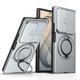 Samsung Galaxy Z Fold8 Ultra / Fold7 EIDERWOOD Hybrid Cover - 360° Roterbar Kickstand - Kameraslider - MagSafe Kompatibel - Grå