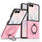 Samsung Galaxy Z Flip8 EIDERWOOD Hybrid Mobilcover - 360° Roterbar Kickstand - Lyserød