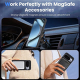 Google Pixel 11 / 11 Pro EIDERWOOD Bagsidecover m. Karbonstruktur - MagSafe Kompatibel - Sort