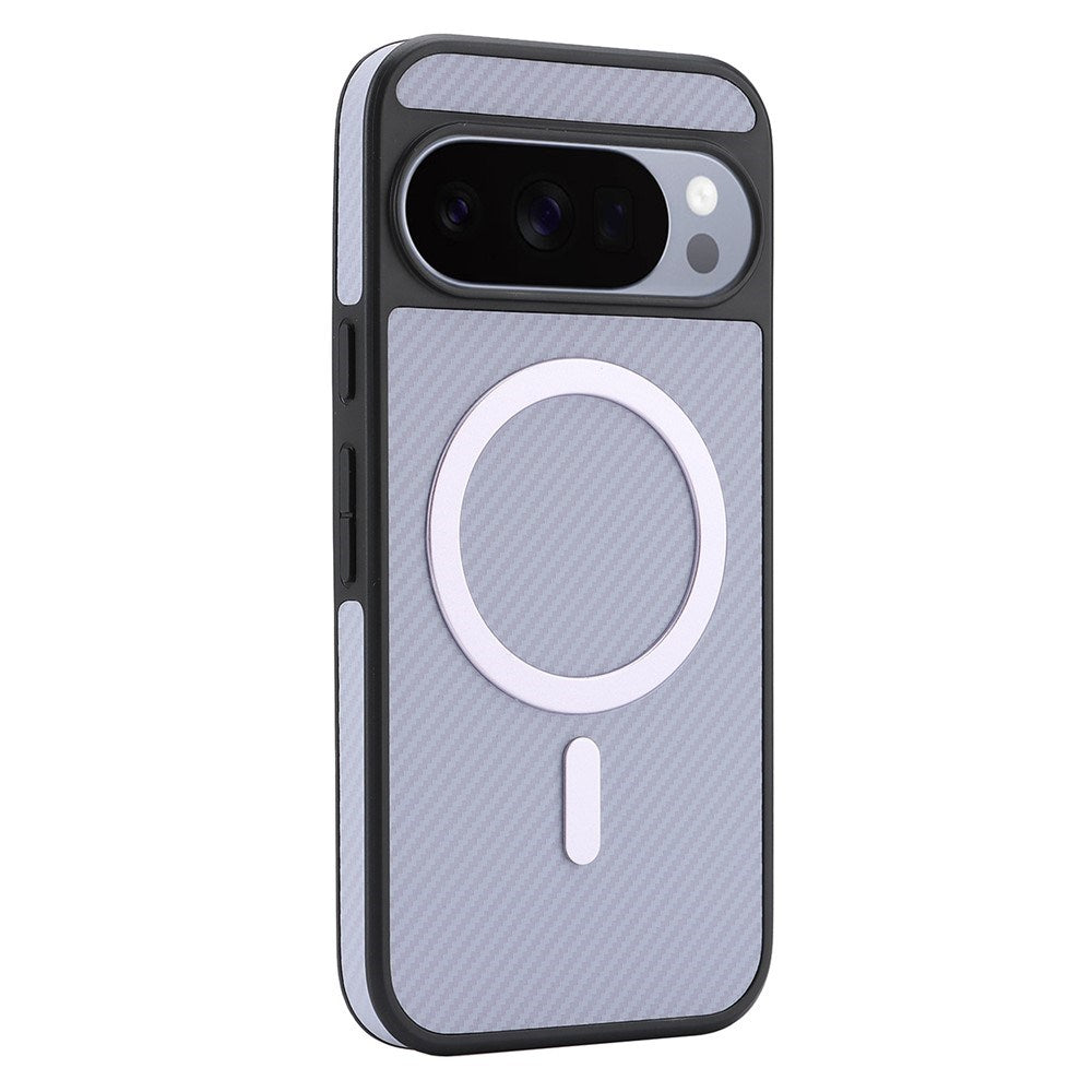 Google Pixel 11 / 11 Pro EIDERWOOD Bagsidecover m. Karbonstruktur - MagSafe Kompatibel - Lilla