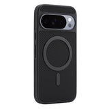 Google Pixel 11 Pro XL EIDERWOOD Bagsidecover m. Karbonstruktur - MagSafe Kompatibel - Sort