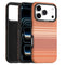 iPhone 18 Pro EIDERWOOD Mobilcover m. Mønstret Kunstlæderbagside - MagSafe Kompatibel - Orange