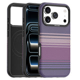 iPhone 18 Pro EIDERWOOD Mobilcover m. Mønstret Kunstlæderbagside - MagSafe Kompatibel - Lilla