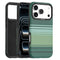 iPhone 18 Pro Max EIDERWOOD Mobilcover m. Mønstret Kunstlæderbagside - MagSafe Kompatibel - Grøn
