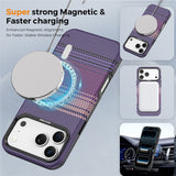 iPhone 18 Pro Max EIDERWOOD Mobilcover m. Mønstret Kunstlæderbagside - MagSafe Kompatibel - Brun