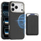 iPhone 18 Pro Max EIDERWOOD Kunstlæder Cover m. Aftagelig Kortholder - MagSafe Kompatibel - Sort