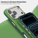 iPhone 18 Pro Max EIDERWOOD Kunstlæder Cover m. Aftagelig Kortholder - MagSafe Kompatibel - Grøn