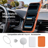 iPhone 18 Pro Max EIDERWOOD Kunstlæder Cover m. Aftagelig Kortholder - MagSafe Kompatibel - Orange