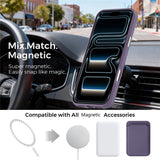 iPhone 18 Pro Max EIDERWOOD Kunstlæder Cover m. Aftagelig Kortholder - MagSafe Kompatibel - Lilla