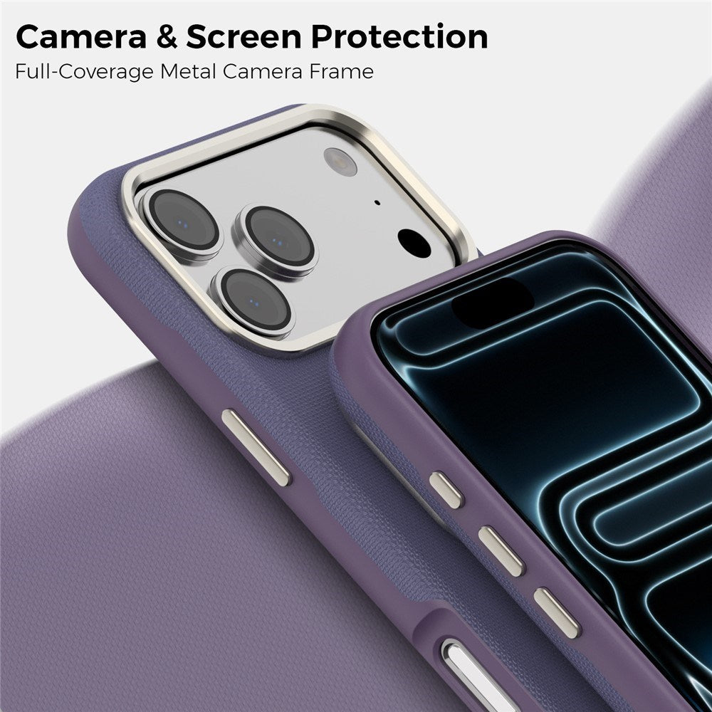 iPhone 18 Pro Max EIDERWOOD Kunstlæder Cover m. Aftagelig Kortholder - MagSafe Kompatibel - Lilla