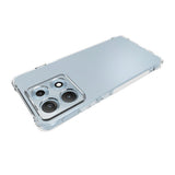 Motorola Edge 70 Max EIDERWOOD Fleksibelt Plast Bagside Cover m. Stødabsorberende Hjørner - Gennemsigtig