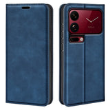 EIDERWOOD Xiaomi 18 Pro Kunstlæder Flip Cover med Ståfunktion og Kortholder - Blå